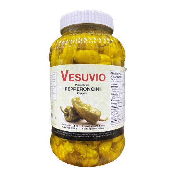Vesuvio Pepperoncini Peppers 4x4 L