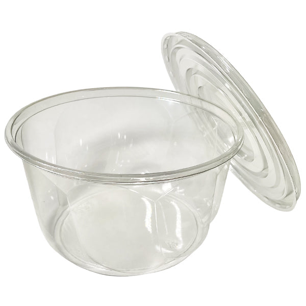 Pactiv 4.5IN Tall Fluted Dome & Base 6IN Cake 10-Pack