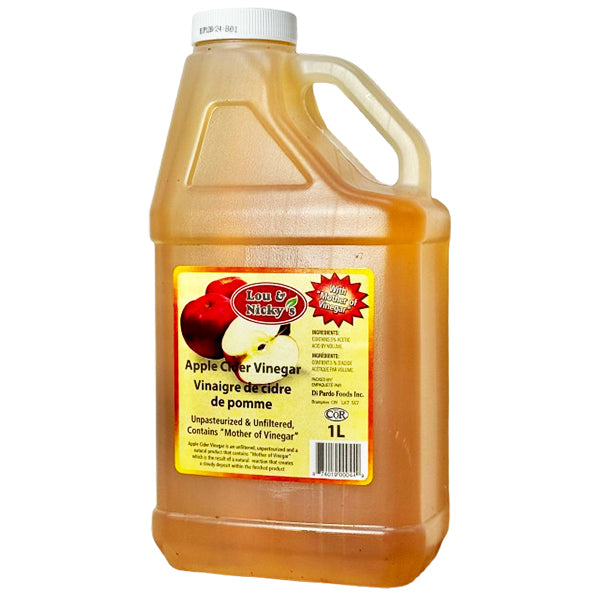 Lou and Nickys Apple Cider Vinegar 1 L