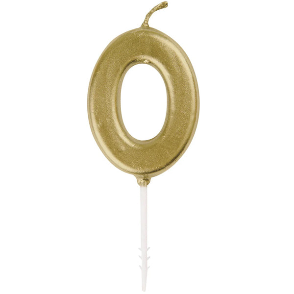 Unique Mini Gold Pick Birthday Candle 0 6 ct