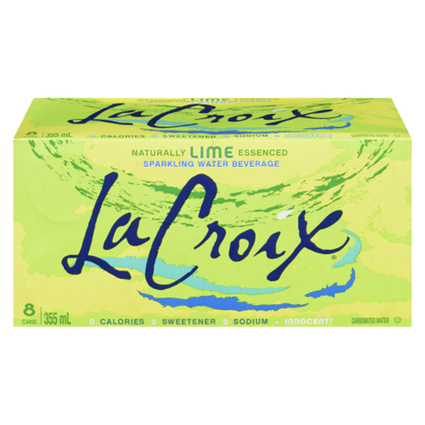 La Croix Lime Flavoured Water 355 mL