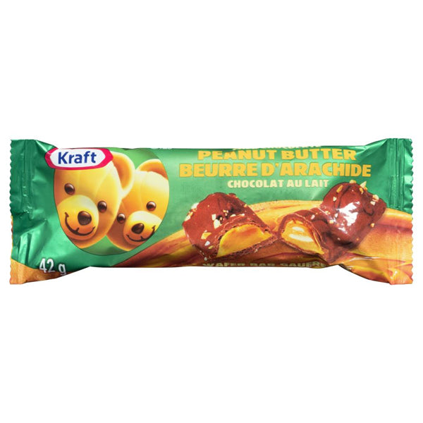 Kraft Peanut Butter Milk Choco Wafer Bar 42 g