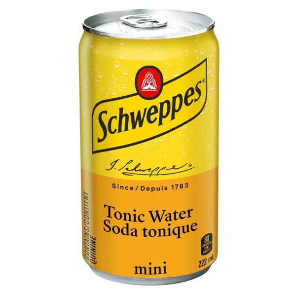 Schweppes Tonic Water Mini Cans 222 mL