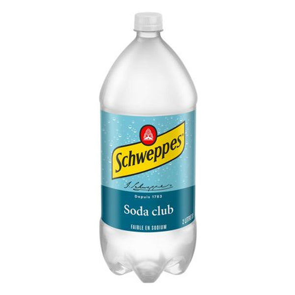 Schweppes Club Soda 2 L