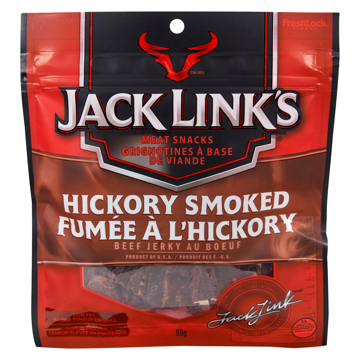 Jack Links Hickory Smokehouse Beef Jerky 80 g
