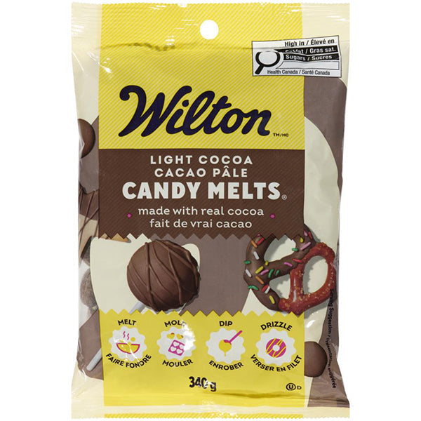 Wilton Candy Melts Light Cocoa 340 g