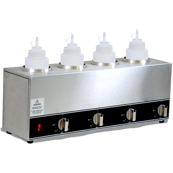 Omcan Quadruple Bottle Warmer 4 Bottles