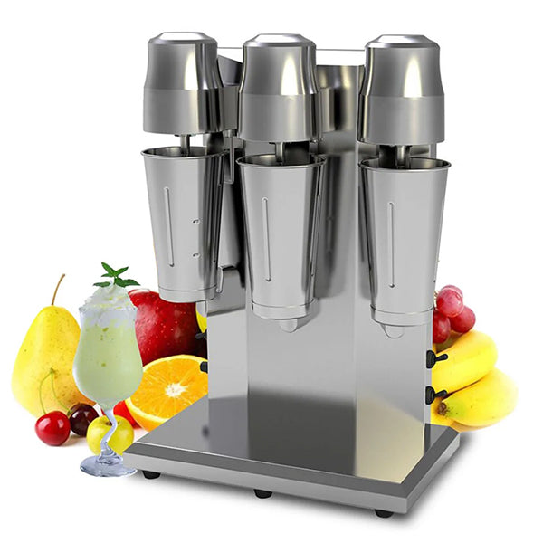 Omega Tt-mk6a Cup Stainless Steel Triple Milkshake Mixer 3