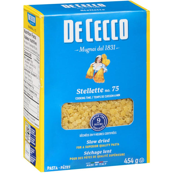 De Cecco #75 Stellette 454 g