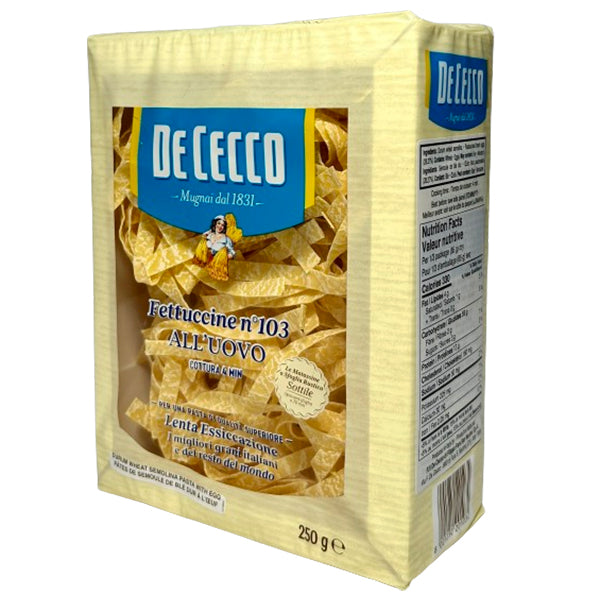 De Cecco #103 Fettuccine All Uovo 250 g