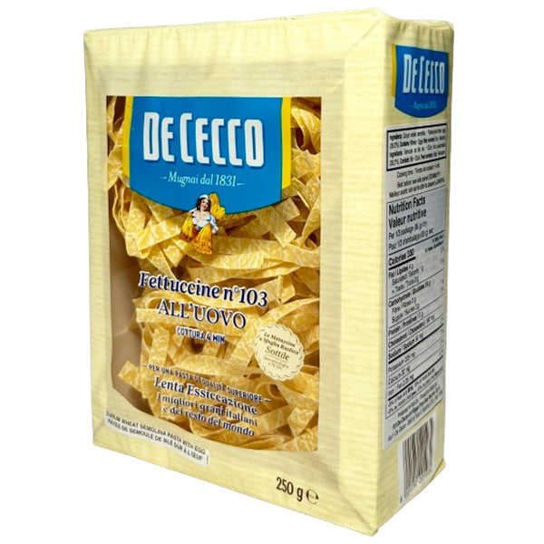 De Cecco #103 Fettuccine All Uovo 250 g