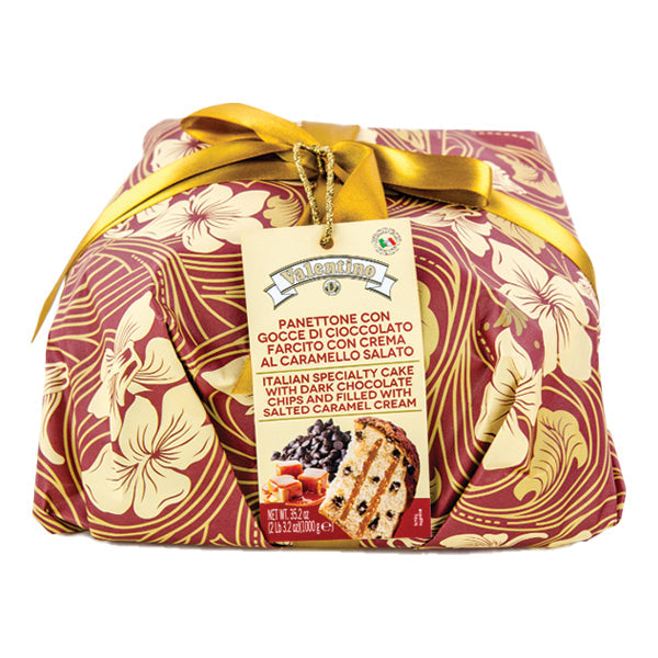 Valentino Panettone Chocolate and Salted Caramel 1 kg