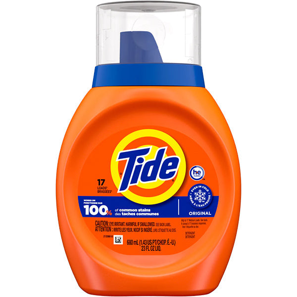 TIDE Original High Efficiency Liquid Detergent 17LOADS 680 mL