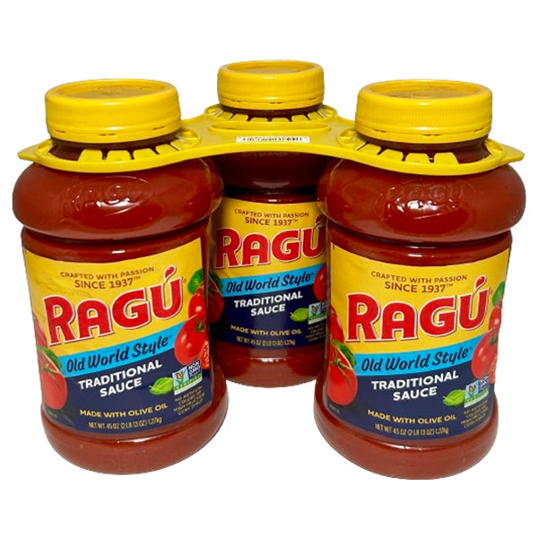 RAGU Pasta Sauce Traditional 3x1.27 kg