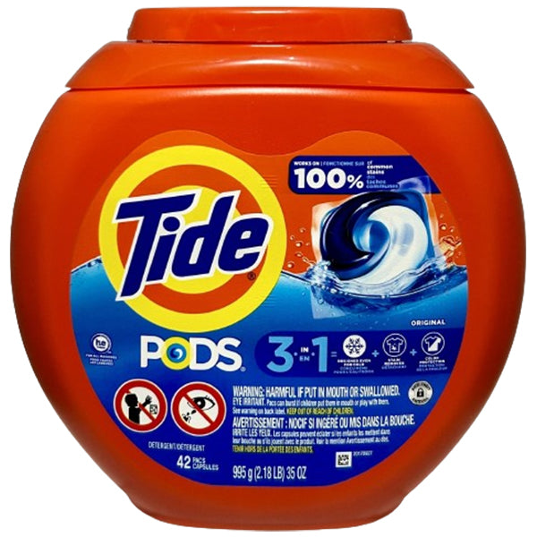 Sttide Tide Pods Original Detergent Pacs 42 ct