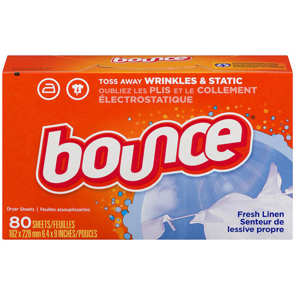 Bounce Outdoor Fresh Fabric Softener Dryer Sheet 80 ct