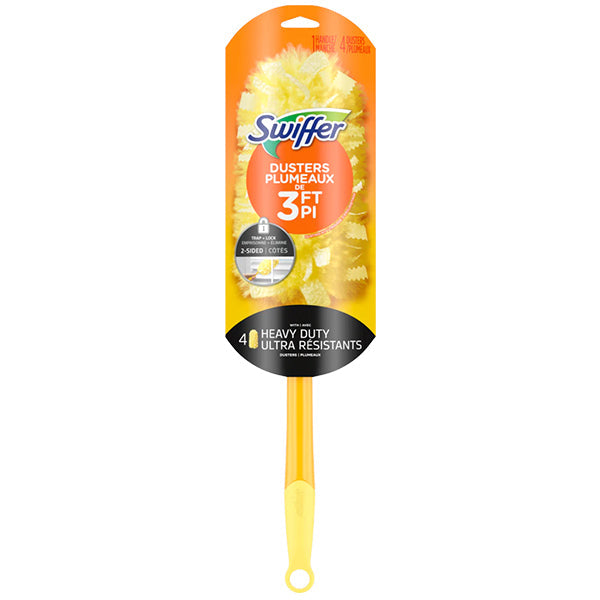 Swiffer Heavy Duty Dust Kit 1EXTENDABLE Handle and 4 Refill 5 ct