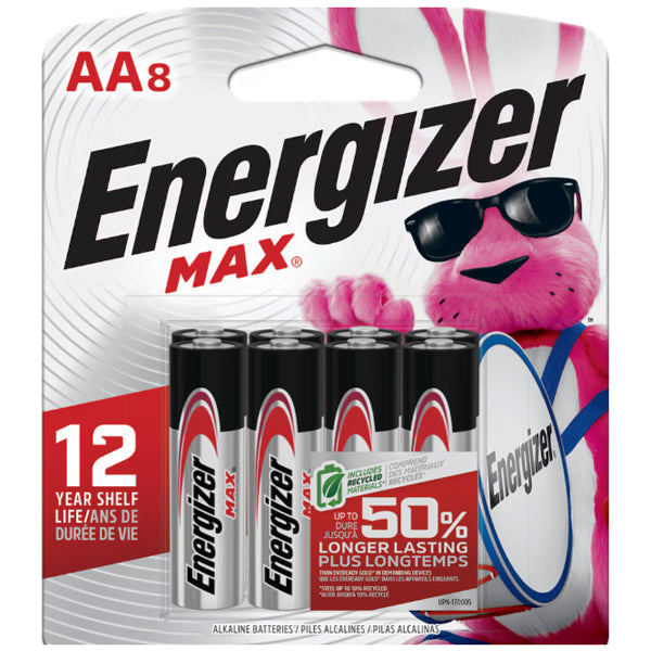 Energizer Max Aa 8 ct
