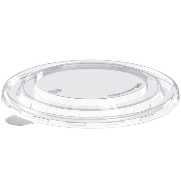 DART Clear Dome Vented Lid Pp 50 ct