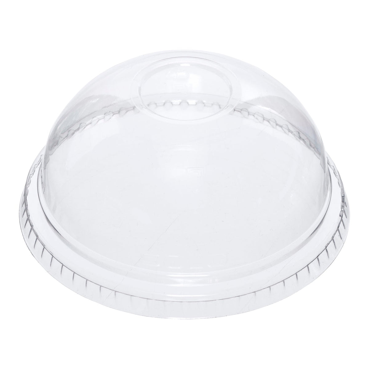 DART Clear Domed Lid No Hold Fits 12 oz 100 ct