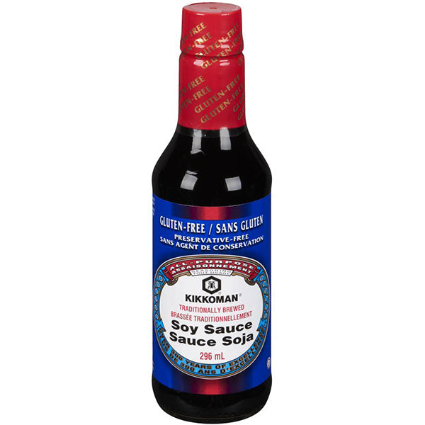Kikkoman Gluten Free Soy Sauce 296 mL