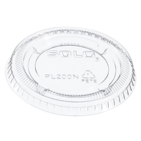 DART Clear Plastic Lid 1.5-2 oz Portion Cup 125 ct