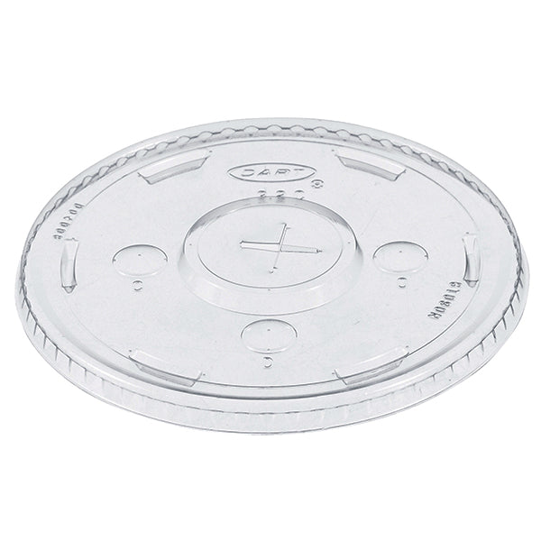 DART 32 oz Pet Straw-slotted Lid 100 ct
