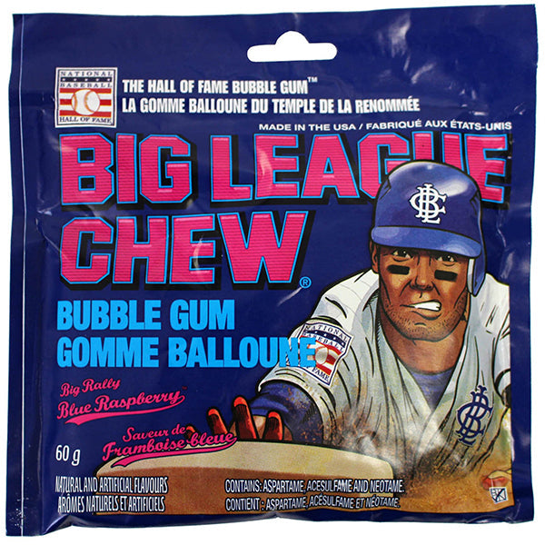 Big League Chew Blue Raspberry 60 g