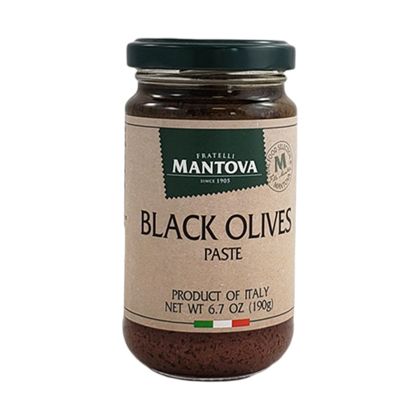 Mantova Black Olive Paste 190 g