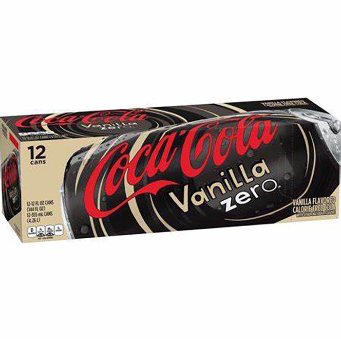 Coca Cola Coke Vanilla Zero Us 355 mL