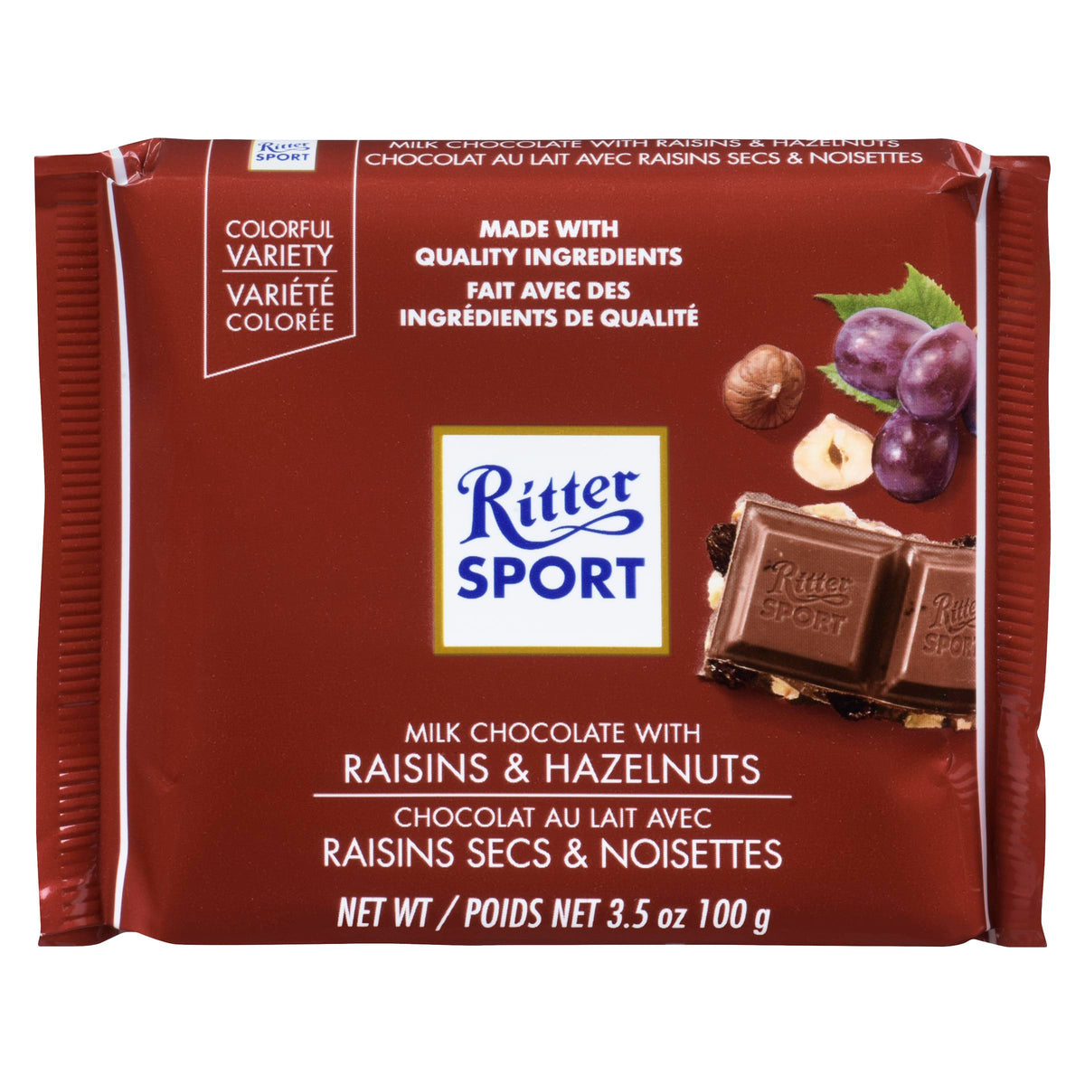 Ritter Raisins and Hazelnut 100 g