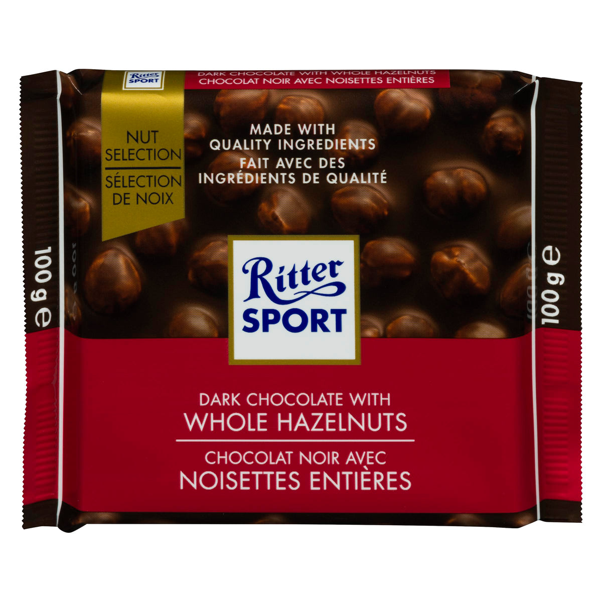 Ritter Dark Whole Hazelnut 100 g