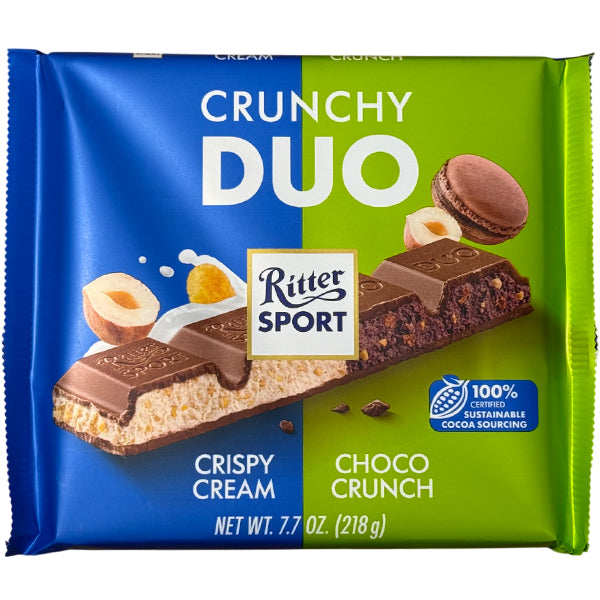 Ritter Crunchy Duo Bar 218 g