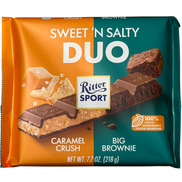 Ritter Sweet N' Salty Duo Bar 218 g