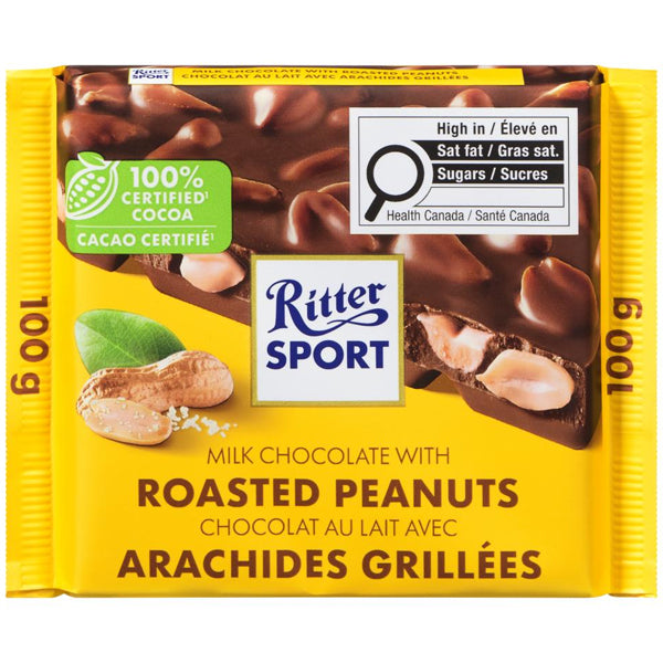 Ritter Roasted Peanut Bar 100 g