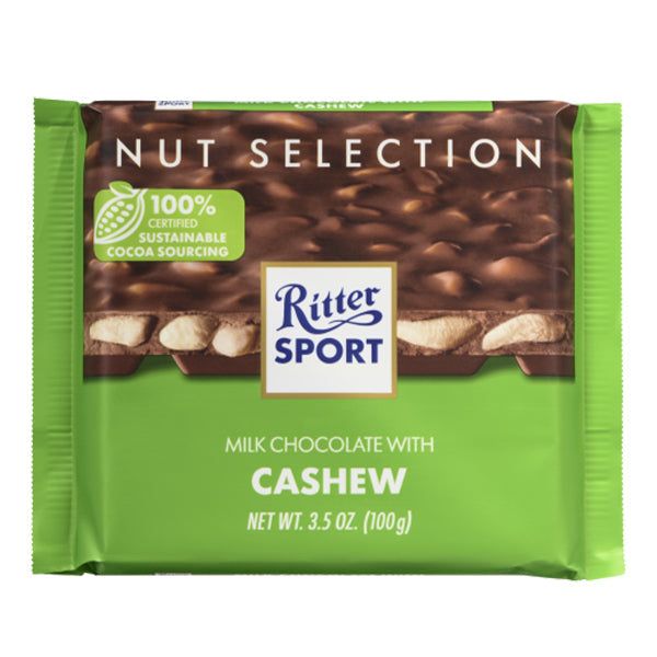 Ritter Cashew with Milk Chocolate 100 g