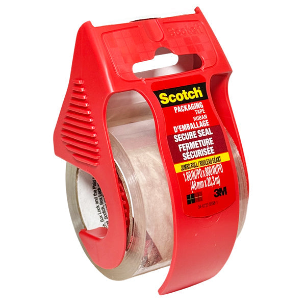 Scotch Secure Seal Packaging Tape with Dispenser 1-Pack