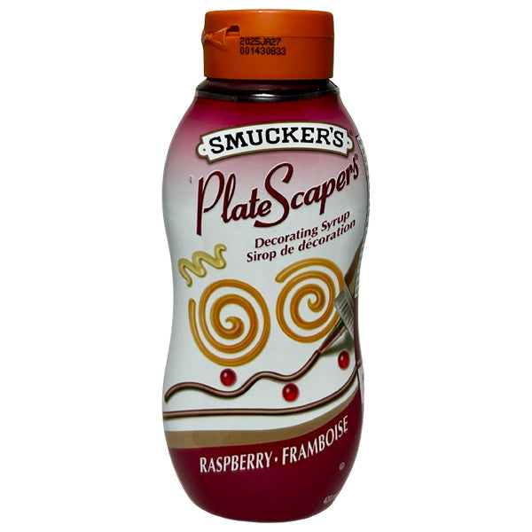 Smuckers Plate Scrapers Raspberry 420 mL