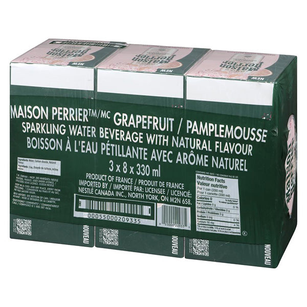 Maison Perrier Slim Cans Grapefruit 3x8x330 mL