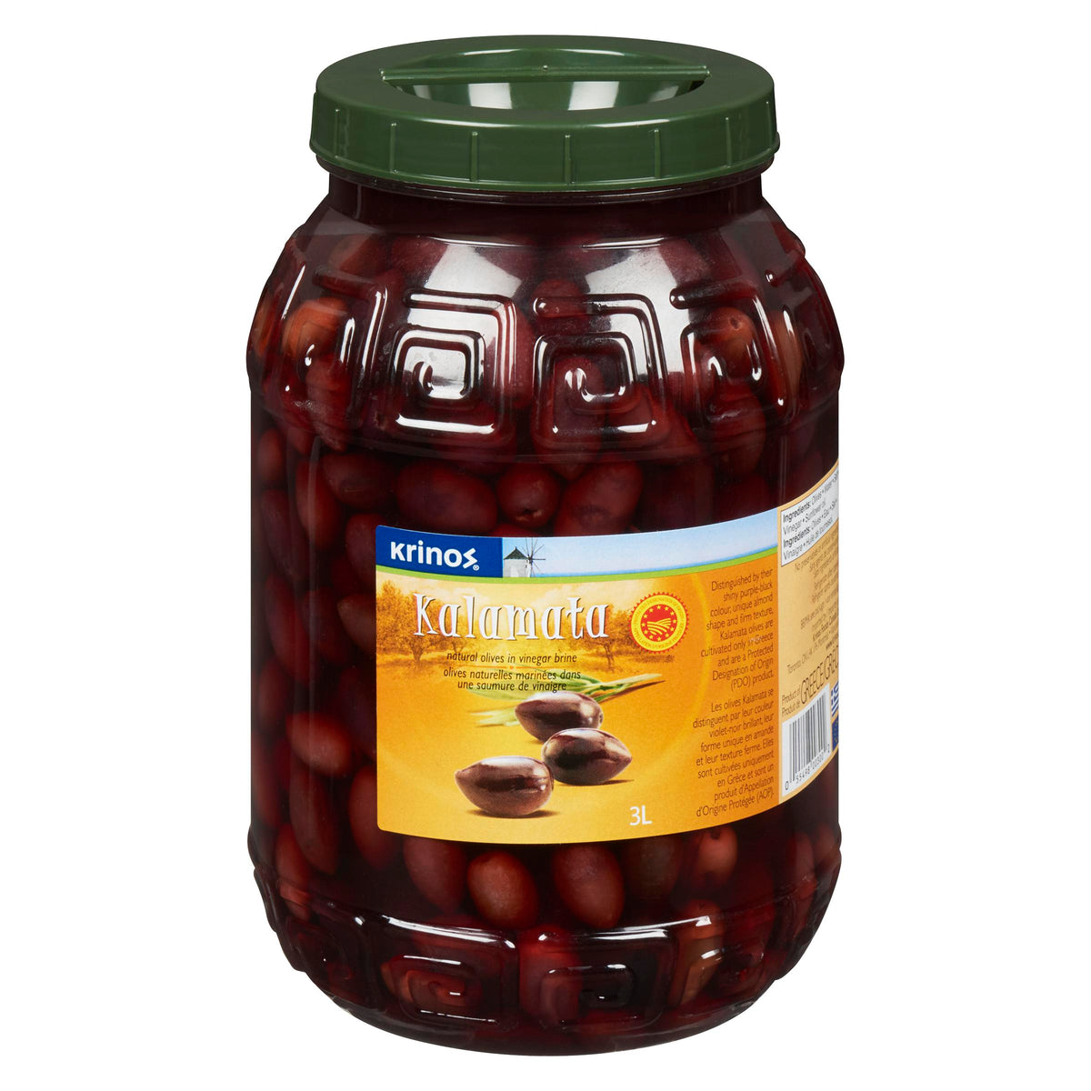 Krinos Kalamata Olives Large 3 L