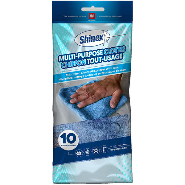 Wipeco Microfiber Blue 14 10-Pack
