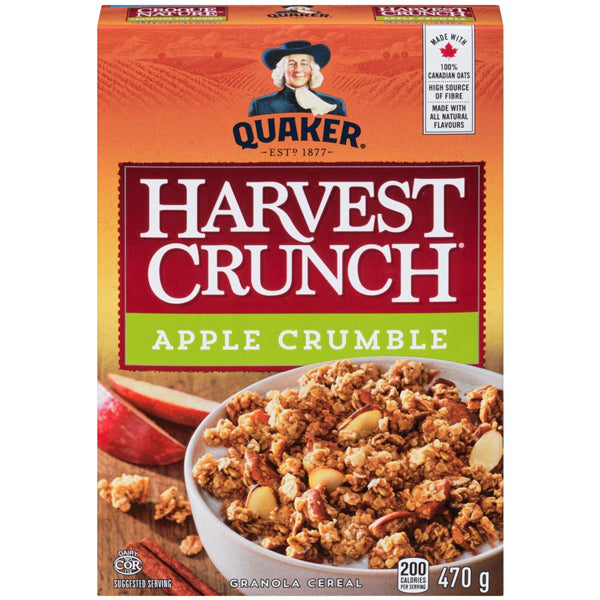 Quaker Harvest Crunch Apple Crumble 470 g