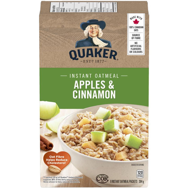 Quaker Apple Cinnamon Instant Oatmeal 264 g