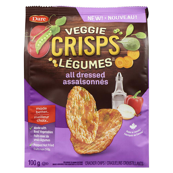DARE Veggie Crisps All Dressed 100 g