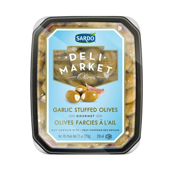 Sardo Olive Stuffed with Garlic 250 mL