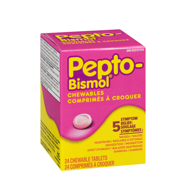 Pepto Bismol Chewables 24 ct
