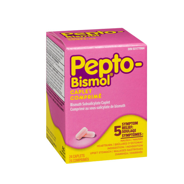 Pepto Bismol Caplets 24 ct