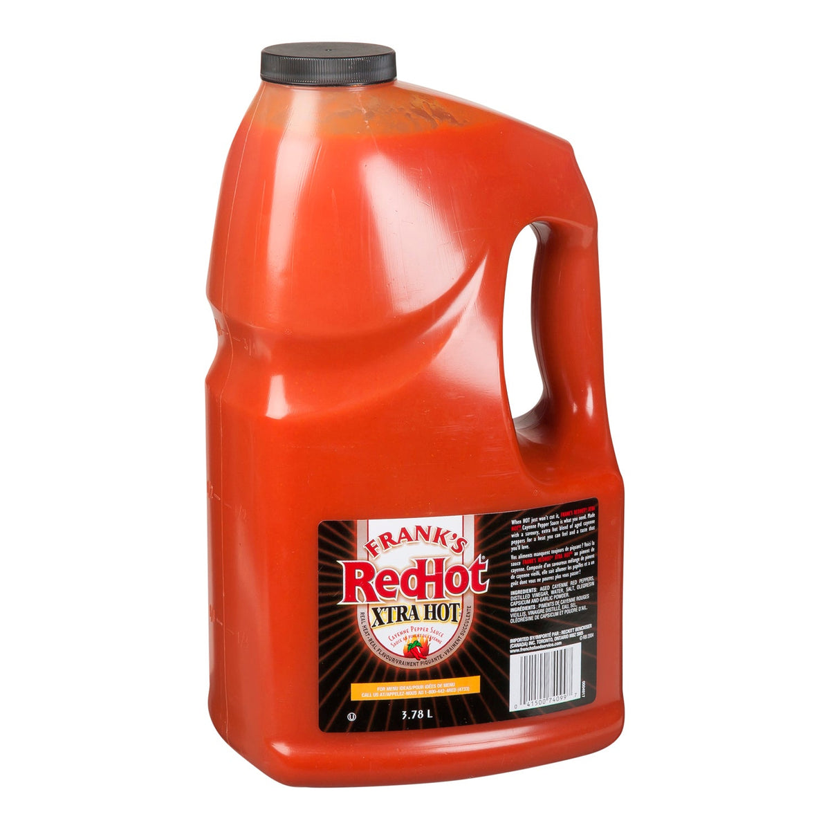 Franks Xtra Hot Sauce 2x3.78 L