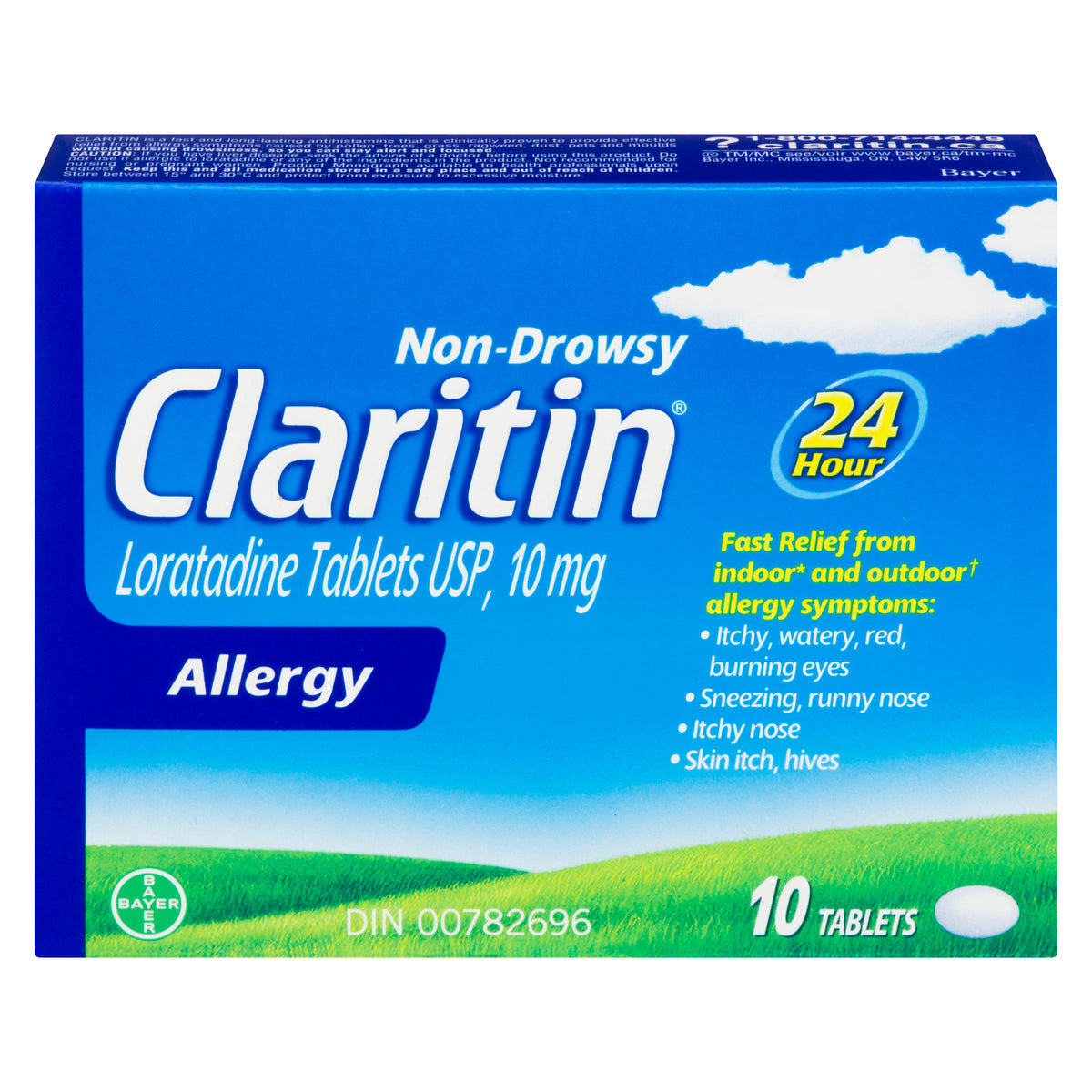 Claritin Non-drowsy Allergy Tablets 10 ct