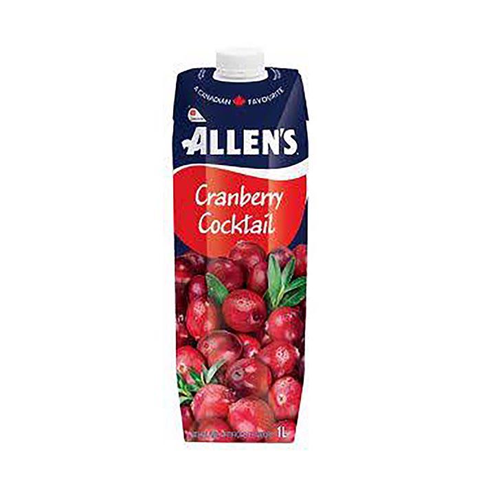 Allens Tetra Cranberry Cocktail 1 L